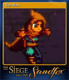 Series 1 - Card 1 of 6 - Sandfox