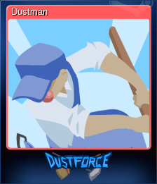 Series 1 - Card 5 of 8 - Dustman