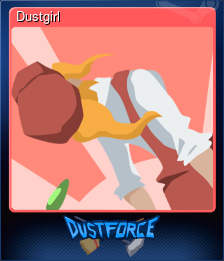 Series 1 - Card 6 of 8 - Dustgirl