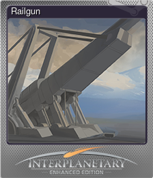 Series 1 - Card 6 of 12 - Railgun