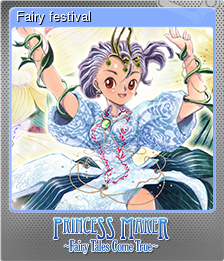 Series 1 - Card 2 of 8 - Fairy festival