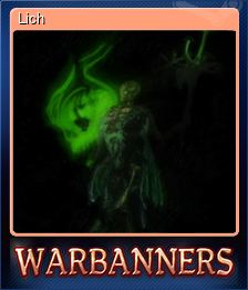 Series 1 - Card 3 of 8 - Lich