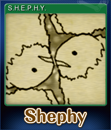 Series 1 - Card 1 of 6 - S.H.E.P.H.Y.