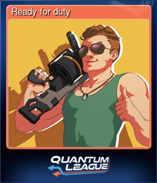 Series 1 - Card 1 of 6 - Ready for duty