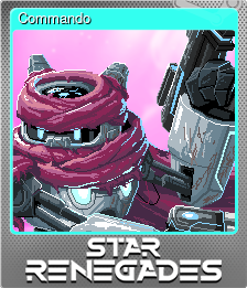 Series 1 - Card 6 of 15 - Commando