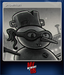 Series 1 - Card 7 of 10 - Snowman