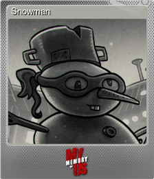 Series 1 - Card 7 of 10 - Snowman