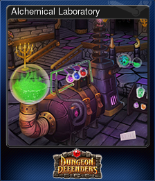 Series 1 - Card 1 of 7 - Alchemical Laboratory