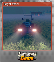 Series 1 - Card 3 of 5 - Night Work