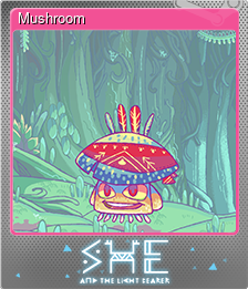 Series 1 - Card 4 of 8 - Mushroom