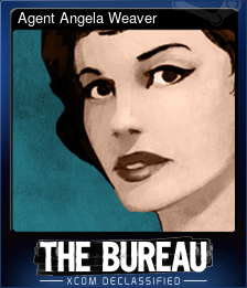 Series 1 - Card 1 of 8 - Agent Angela Weaver