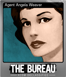 Series 1 - Card 1 of 8 - Agent Angela Weaver