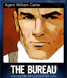 Series 1 - Card 2 of 8 - Agent William Carter