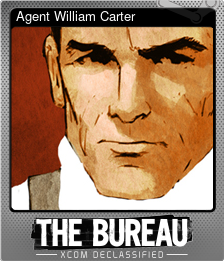 Series 1 - Card 2 of 8 - Agent William Carter