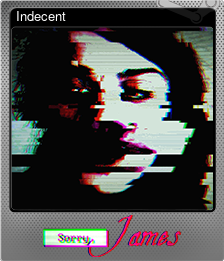 Series 1 - Card 5 of 5 - Indecent