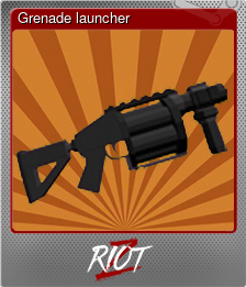 Series 1 - Card 4 of 5 - Grenade launcher