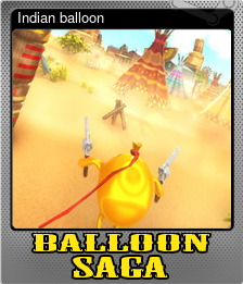 Series 1 - Card 5 of 12 - Indian balloon