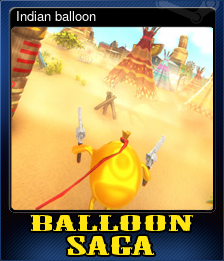 Series 1 - Card 5 of 12 - Indian balloon
