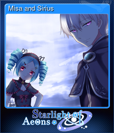 Series 1 - Card 1 of 8 - Misa and Sirius