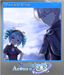 Series 1 - Card 1 of 8 - Misa and Sirius
