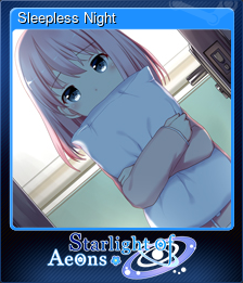 Series 1 - Card 2 of 8 - Sleepless Night