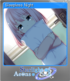 Series 1 - Card 2 of 8 - Sleepless Night