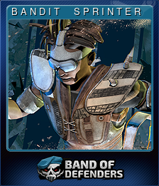 Series 1 - Card 8 of 8 - B A N D I T     S P R I N T E R
