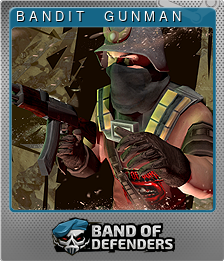 Series 1 - Card 7 of 8 - B A N D I T     G U N M A N