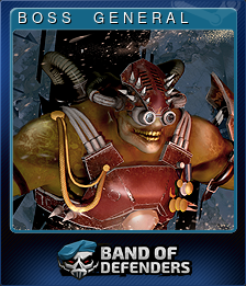 Series 1 - Card 4 of 8 - B O S S     G E N E R A L