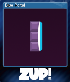 Series 1 - Card 4 of 6 - Blue Portal