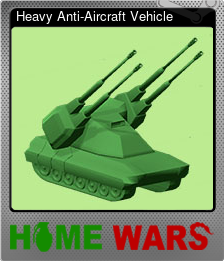Series 1 - Card 8 of 9 - Heavy Anti-Aircraft Vehicle