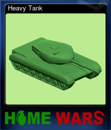 Series 1 - Card 9 of 9 - Heavy Tank