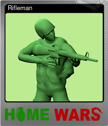 Series 1 - Card 1 of 9 - Rifleman
