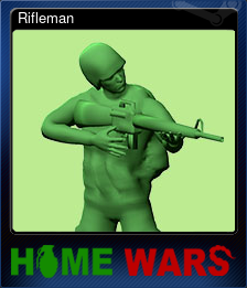 Series 1 - Card 1 of 9 - Rifleman