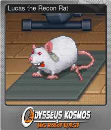 Series 1 - Card 5 of 9 - Lucas the Recon Rat