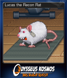Series 1 - Card 5 of 9 - Lucas the Recon Rat