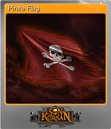 Series 1 - Card 3 of 6 - Pirate Flag