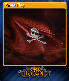 Series 1 - Card 3 of 6 - Pirate Flag