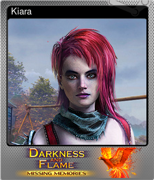 Series 1 - Card 3 of 6 - Kiara