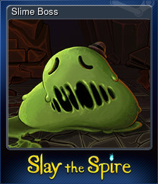 Series 1 - Card 2 of 9 - Slime Boss