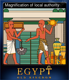 Series 1 - Card 8 of 12 - Magnification of local authority