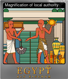 Series 1 - Card 8 of 12 - Magnification of local authority