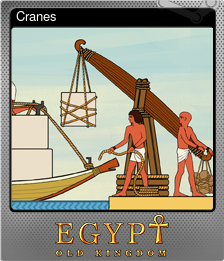 Series 1 - Card 6 of 12 - Cranes