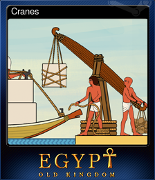 Series 1 - Card 6 of 12 - Cranes