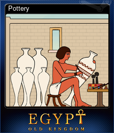 Series 1 - Card 10 of 12 - Pottery