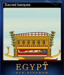 Series 1 - Card 11 of 12 - Sacred barques