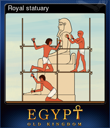 Series 1 - Card 1 of 12 - Royal statuary