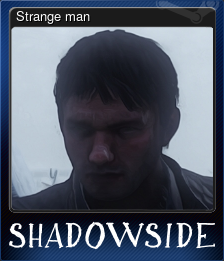 Series 1 - Card 6 of 6 - Strange man