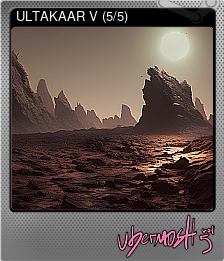 Series 1 - Card 5 of 5 - ULTAKAAR V (5/5)