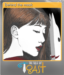 Series 1 - Card 1 of 8 - Behind the mask